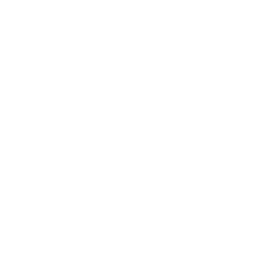 Ein weißer Kreis mit einer ausgeschnittenen Drei in der Mitte.