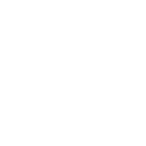 Weißes Ohr-Symbol mit Schallwellen auf transparentem Hintergrund.